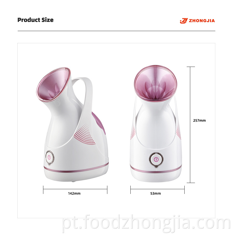 Mini Electric Home Mist Hot Nano Spray Spa Sauna a vapor para facial